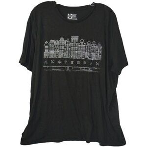 Mens Cedar Wood State Black AMSERDAM T-Shirt XXL